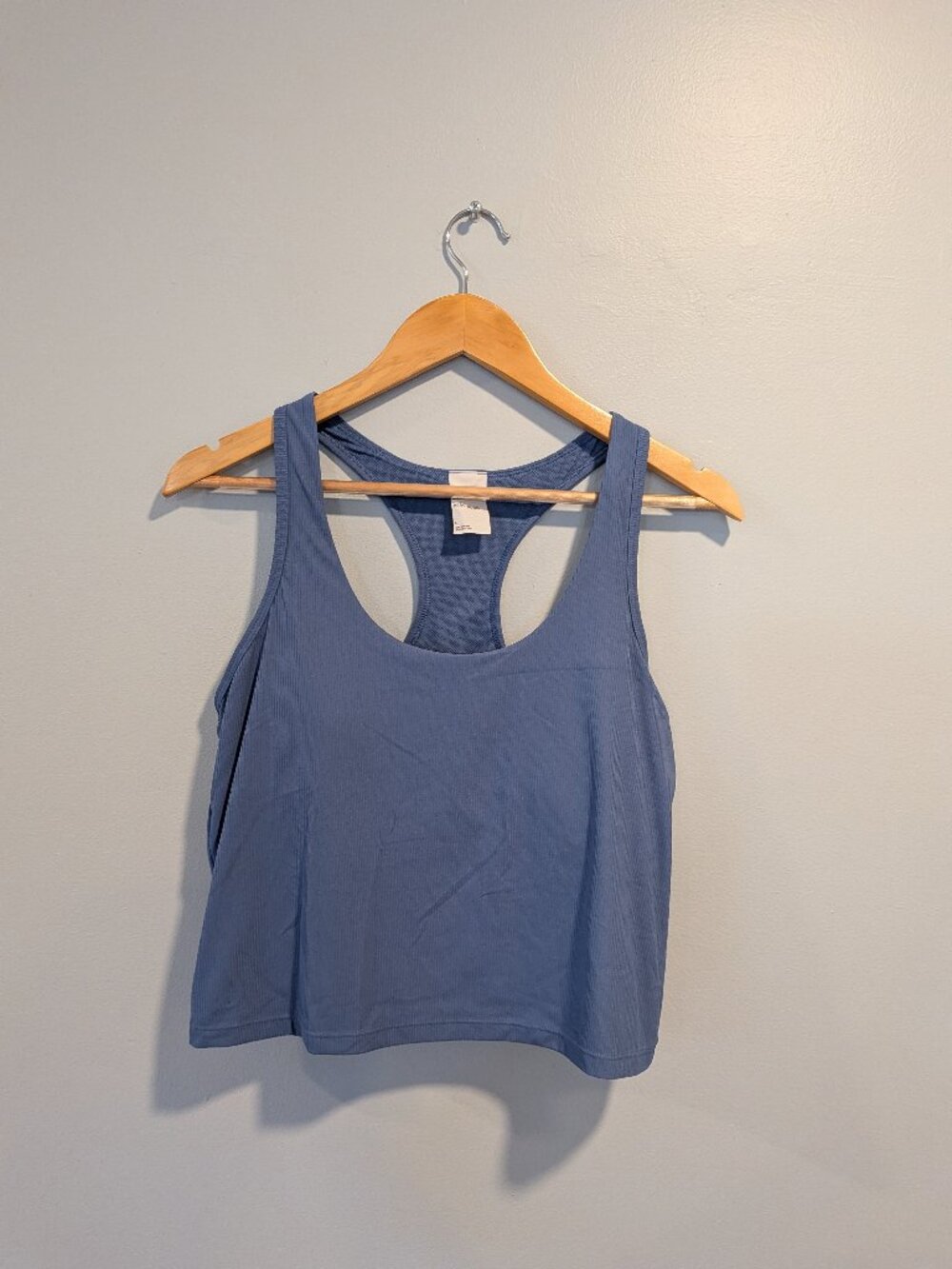 All in motion blue athletic tank